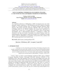 Kehidupan.‟29 seksyen 33 memberi kuasa kepada majlis kebangsaan oku, perkhidmatan. Pdf Adult Learners Experiences In Learning English A Case Study Of Two University Students In Indonesia