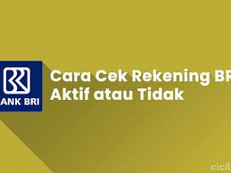 Sobat bisa mencari akun facebook halo dukcapil dan twitter dengan username @ccdukcapil. 3 Cara Cek Rekening Bri Aktif Atau Tidak Secara Online Cicilan Id