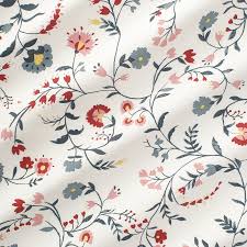 Kalkbraken Meterware Weiss Geblumt 150 Cm Ikea Deutschland Ikea Stoffe Meterware Meterware Ikea Stoff