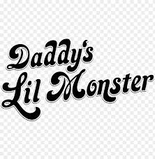 Arlequina Daddyslilmonster Harleyquinn Daddys Lil Daddy Lil Monster Png Image With Transparent Background Toppng