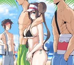 Rosa's Beach day - AnimePornHD