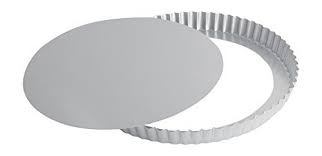 Ottinetti Fluted Round Tart Mold 32cm126 Silver See This Great Product This Is An Amazon Affiliate Link And I Receive A C Tart Molds Tart Pie And Tart Pans