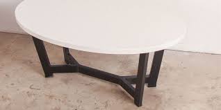 Oval Quartz Coffee Table Made Coffee Table Table Coffee Table