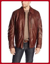 Marc New York By Andrew Marc Men S Macdougal Calf Leather Shirt Collar Jacket Mahogany Medium Mens W Leather Jacket Men Leather Shirt Leather Jacket Brands