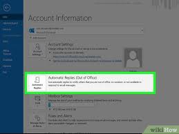 Go to your outlook page. 4 Ways To Set Up Out Of Office In Outlook Wikihow