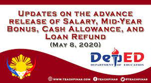 This mandate is according to section 5 of the dbm budget circular no. Updates On The Advance Release Of Salary Mid Year Bonus Cash Allowance And Loan Refund Teach Pinas