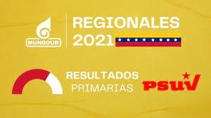 Resultados Elecciones Primarias Del Psuv 2021 Primer Boletin 09 08 2021 2 00am Youtube