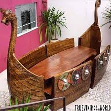 Viking Ship Table Viking Decor Cool Furniture Furniture