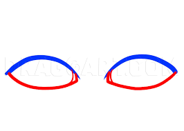 Draw two more curved lines, enclosing the shape of each eye. How To Draw Eyes For Kids Step By Step Drawing Guide By Dawn Dragoart Com