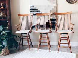 Reserved For Megan Windsor Chairs Windsor Counter Height Etsy Modern Style Chairs Counter Height Stools Swivel Counter Stools