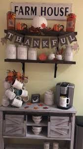 Fall Coffee Station Thanksgiving Coffee Station Keurig Coffee Station Keurig Coffee Station Autumn Coffee Coffee Station