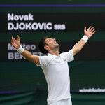 Djokovic, berrettini advance to wimbledon men's final. F Mmyh Ypspqwm