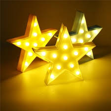 Cute Led Five Pointed Star Night Light For Baby Kids Bedroom Home Decor Sale Banggood Com