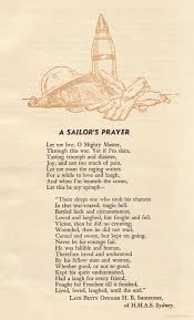 For all that they have to do is look above, and. Sailors Poems