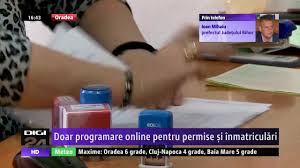 Clientii realizeaza programarile pentru compania dumneavoastra prin intermediul. Din 1 Martie Doar Programare Online Pentru Permise È™i InmatriculÄƒri In Bihor