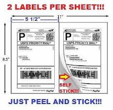 Ups customer service will also need the barcode if the seller or customer needs to report an issue. 400 Shipping Labels For Printing Usps Ups Ebay Click N Ship Postage Self Stick Ebay