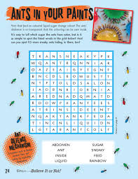 Make your own custom word search with our free generator. Wacky Word Search Book Ripley S Believe It Or Not