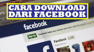 Cara Download Video Dari Facebook Tanpa Aplikasi Youtube