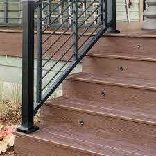 Perfect for any stair railing or hand rail solution in your home or business. Trex Signature Rod Rail Stair Kit Trex Aluminum Railing Decksdirect