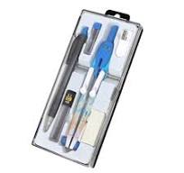 Metal Zinc Alloy Adjustable Compass Divider Math Set - Tesco ...