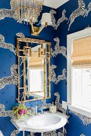 You can download all the image about home and below are the image gallery of zebra bathroom design ideas, if you like the image or like this post. Art Deco Bathroom Design Ideas And Pictures View Project Estimates Follow Designers And Gain Inspiration On Zebra Wallpaper Scalamandre Zebra Wallpaper Home