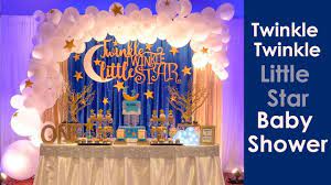 Originales ideas de decoracion baby shower niña. Twinkle Twinkle Little Star Baby Shower Youtube