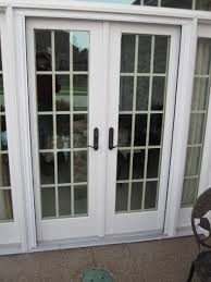 Enhance your exterior home with best french doors exterior ideas with built in blinds and sidelights purchasable just at affordable prices! Retractable Screens For French Doors
