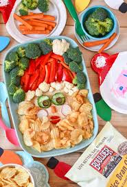Maybe you would like to learn more about one of these? Santa Veggie Tray Fork And Beans