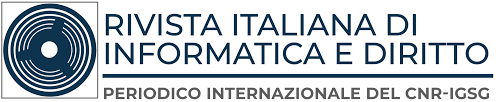 Sulla Rivista Rivista Italiana Di Informatica E Diritto