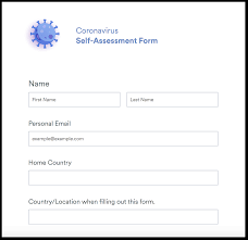 How to generate an electronic signature for the employment application and consent form state employees credit ncsecu from your mobile device. Coronavirus Self Assessment Form Template Jotform