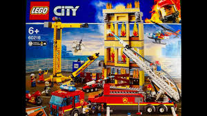 Lego City Feuerwehr In Der Stadt 60216 2019 Lego City Feuerwehreinsatz Im Burger Restaurant 60214 Youtube