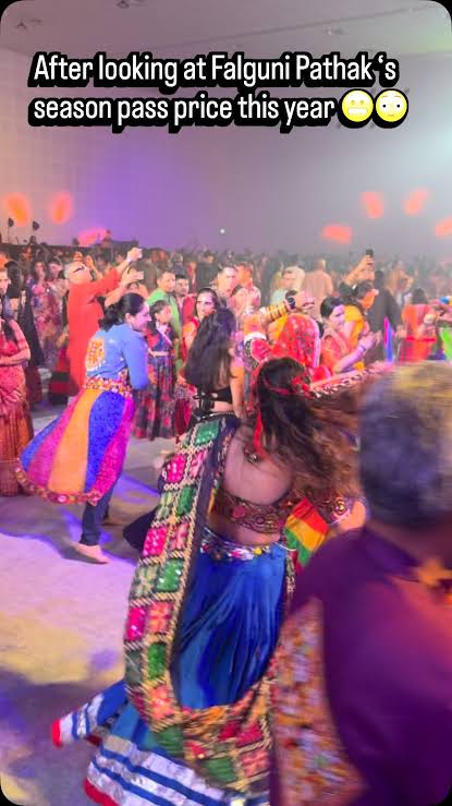 😂 After looking at Falguni Pathak’s season pass, it’s looking like we’ll  have to play Dandiya at home only! 🥹💃🕺, Season pass prices said: “Garba  ghar pe karo!” 😂 #garba #falguni #falgunipathak🎶✌️😍 ...