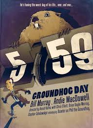 Groundhog Day 1993 Hd Wallpaper From Gallsource Com Affiche De Film Affiche Film H2g2
