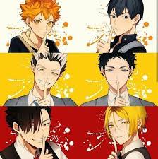Spiker And Their Setter Haikyuu Anime Haikyuu Fanart Anime