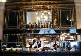 London England Breakfast At The Wolseley London The Wolseley Irish Pub Interior
