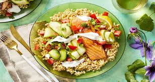 Salmon With Zucchini Ribbons Recipe Hellofresh Recipe Hello Fresh Recipes Hello Fresh Zucchini Ribbon Salad