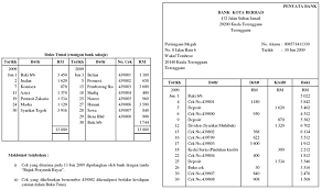 Penyata bank digunakan oleh pelanggan untuk penyata penyesuaian bank akan disediakan apabila baki yang ditunjukkan dalam penyata bank tidak sama dengan baki dalam buku tunai bagi bulan berkenaan. Prinsip Perkaunan Form V Penyata Penyesuaian Bank