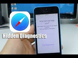 Access Hidden Diagnostics Screen From Safari Ios 10 3 Beta Youtube