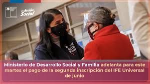 La ministra de desarrollo social, karla rubilar, anunció que los pagos que por diferentes razones. Bvh C6omxt Uem