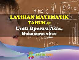 Dalam matapelajaran matematik, bahan bantu mengajar memainkan peranan penting ke arah memahamkan konsep di dalam proses pengajaran selain daripada bertujuan untuk menarik minat pelajar. Latihan Matematik Tahun 1 Unit Operasi Asas Muka Surat 9 10