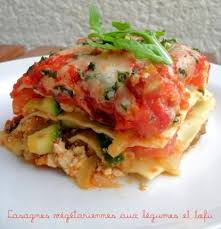 Lasagnes Vegetariennes Aux Legumes Tofu Recette Lasagnes Recette Lasagne Vegetarienne Lasagne Vegetarienne
