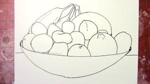 Take a look at these easy yet amazing still life drawing and painting ideas for beginners and enhance your skills. Bowl Of Fruit Still Life Or Observational Drawing Youtube