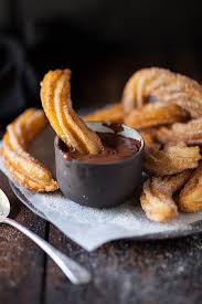 Churros With Chocolate And Espresso Sauce Food Dessert Recipes Low Fodmap Recipes