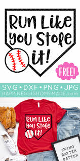 Download 15 Free Baseball Svg Files For Cricut Silhouette