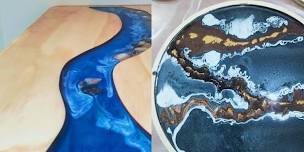 Tuncurry/Forster NSW- Resin River & Serving Board Workshop