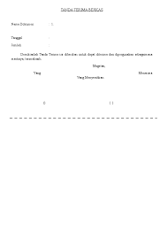 Jika kita tidak tahu tanda pemisah desimal titik atau koma maka data anda tidak akan diproses/error di excel. Contoh Tanda Terima Dokumen Sederhana Doc Dokumen Pilihan Cute766