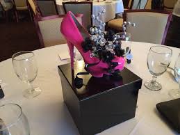 High Heel Centerpieces Made These For My Sisters Wedding Shower Party Centerpieces Centerpieces Party Decorations