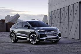 In the rear, there is a multi. The Audi Q4 Sportback E Tron Concept
