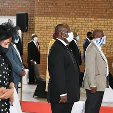 Cyril ramaphosa biography, age, wife, children, wealth, education, contact details, political president cyril ramaphosa offered an apology to julius malema and his wife mantoa for the abuse. Ramaphosa Calls On Men And Women To Lead With Integrity Like Jackson Mthembu