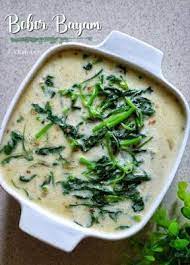 Bobor Bayam Resep Masakan Resep Sayuran Masakan